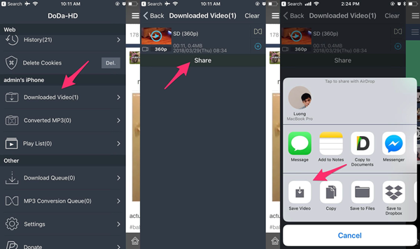 3 Ways to Download & Save Videos from Tumblr to iPhone